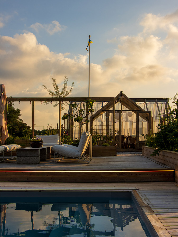Villabergpalm ledlist utomhus